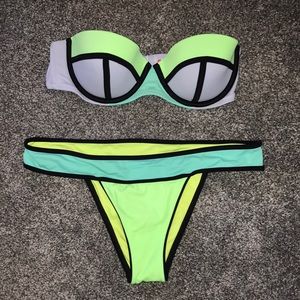 Strapless Victoria secret bikini